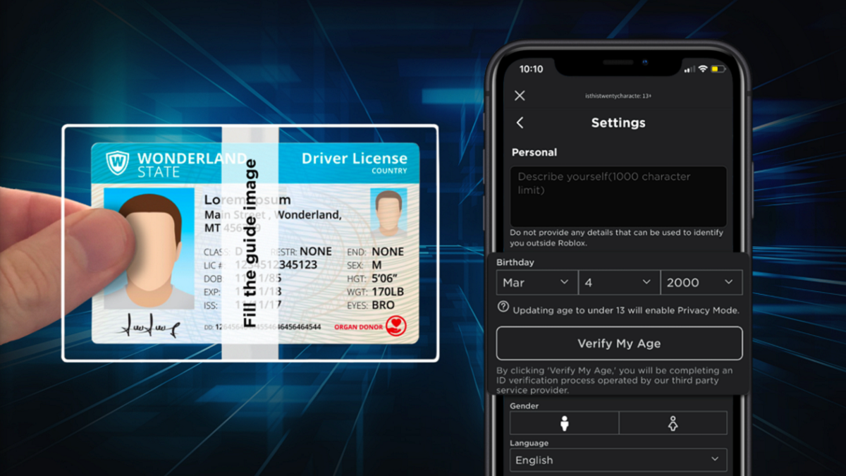 Roblox starts user age verification ahead of voice chat rollout 