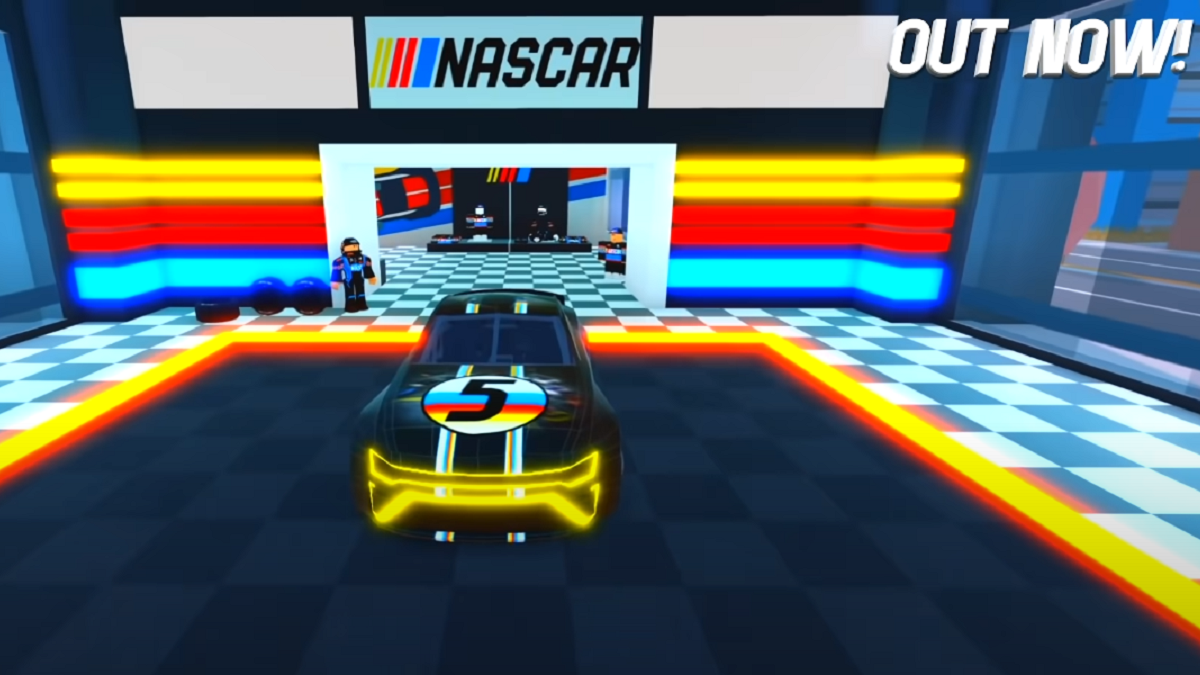 Nascars crossover with Roblox sees the addition of next gen race car