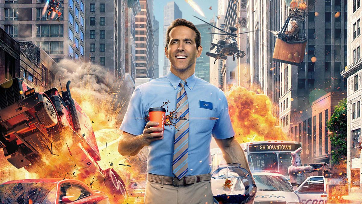 free guy ryan reynolds coming in nice Poster for Sale by i-Dezigns