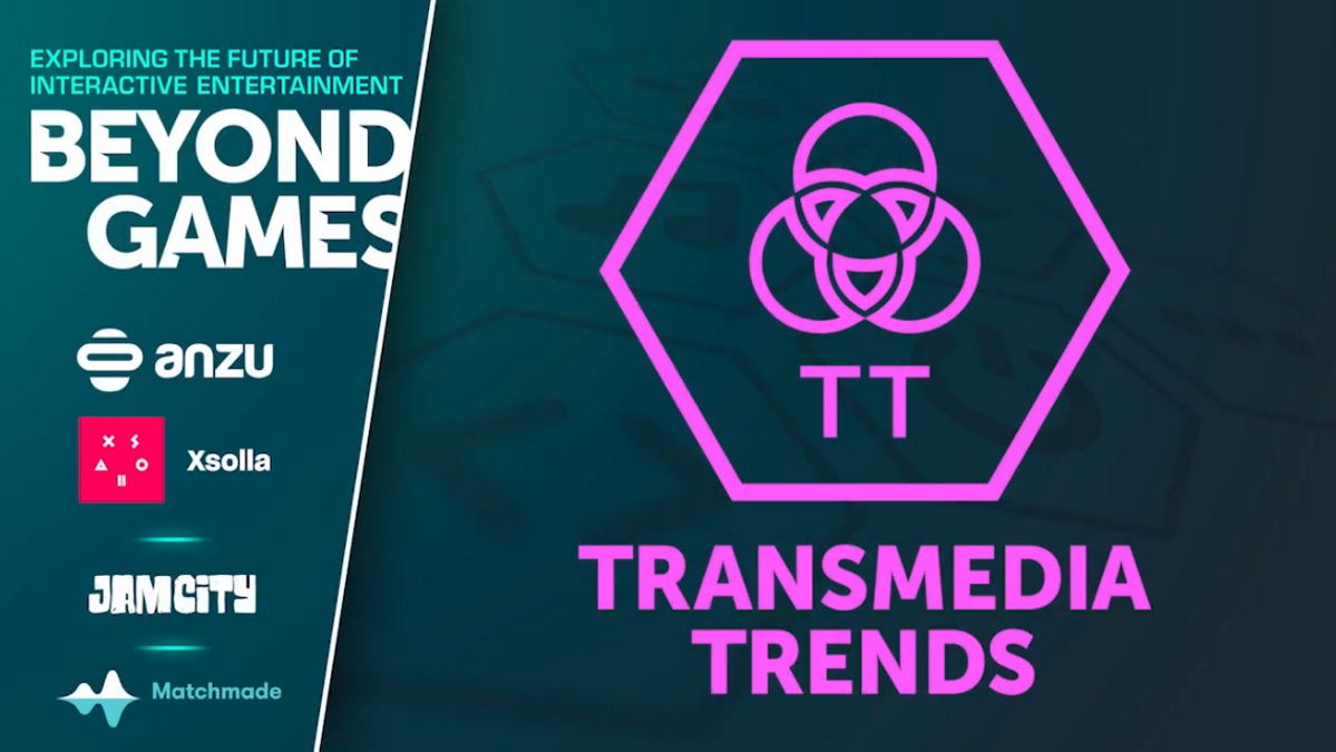 Transmedia Trends logo from Beyond Games November 2021