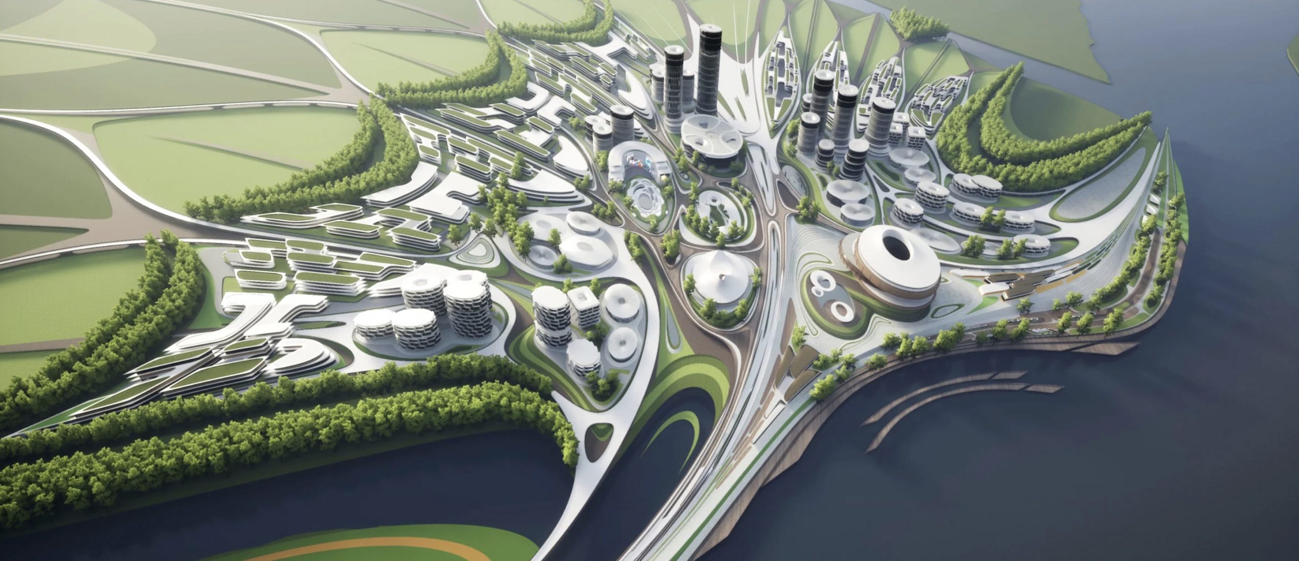 Zaha Hadid Liberland Metaverse City