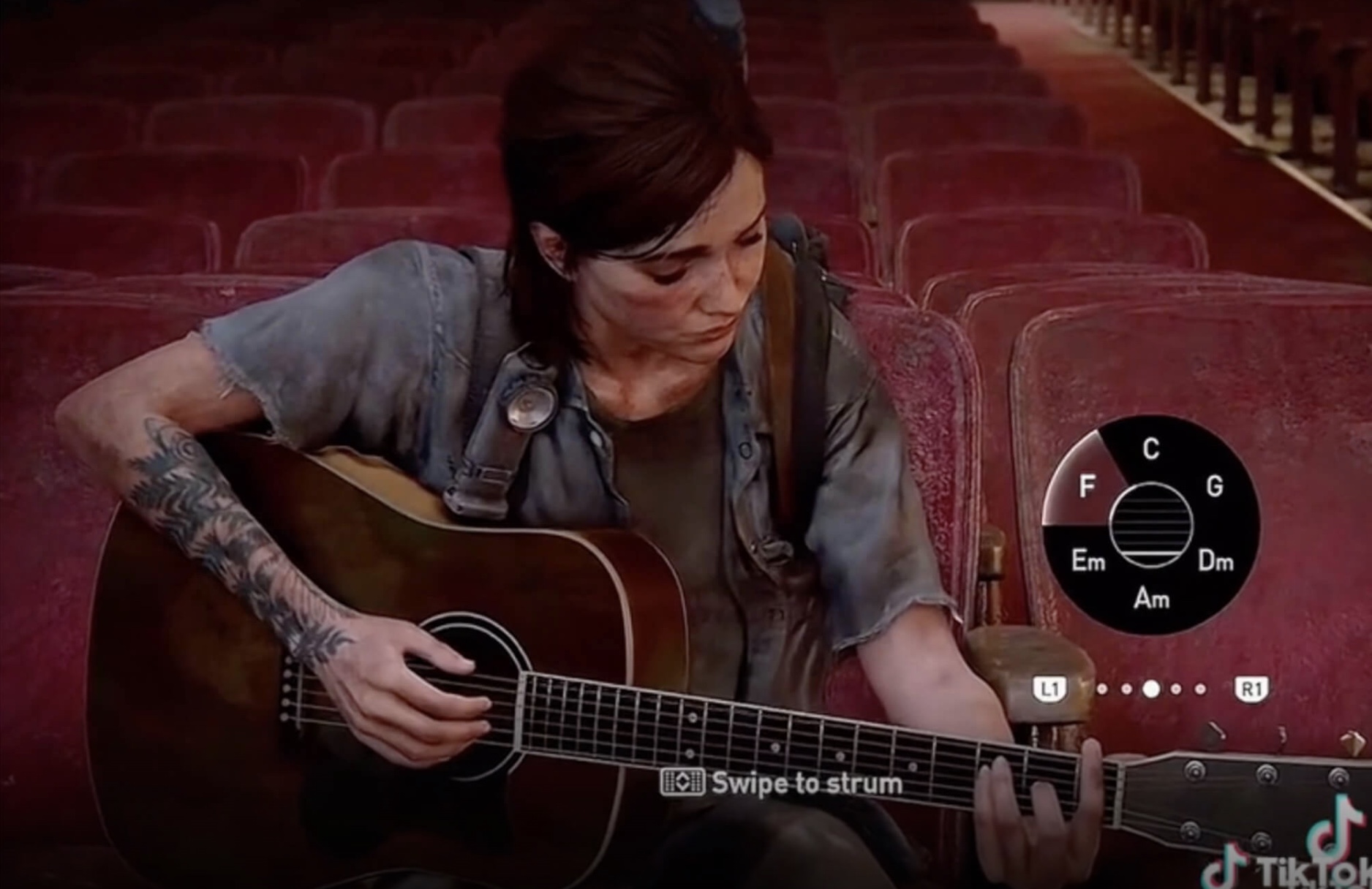 Players on The Last Of Us Part II are covering real songs on Ellie's guitar