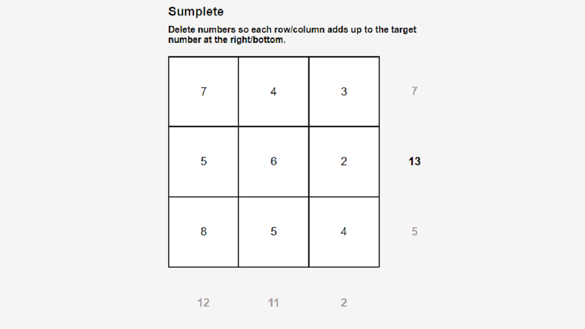 Conheça o jogo Sumplete, primo do Sudoku criado no ChatGPT