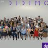 Screenshot of Popul8 by Didimo for 3D character creation.