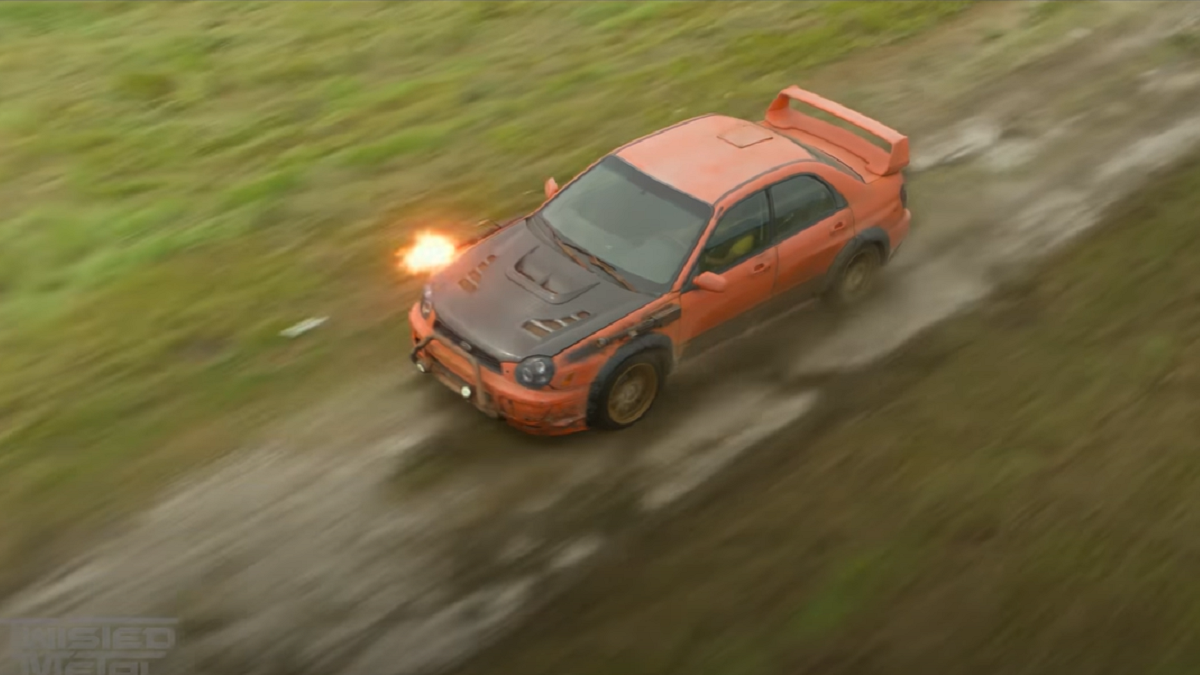 Twisted Metal' trailer has Anthony Mackie driving a Subaru WRX