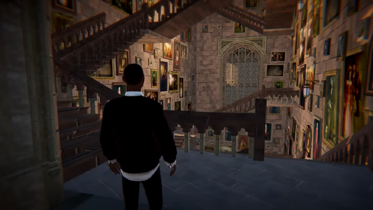 Footage of Hogwarts Legacy on Nintendo Switch Shocks With